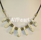 Wholesale Howlite necklace