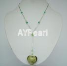 Wholesale Austrian Jewelry-crystal coloured glaze necklace