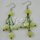 Wholesale Gemstone Earrings-lemon stone earrings