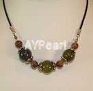 Indian agate necklace