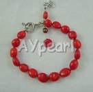 coral bracelet