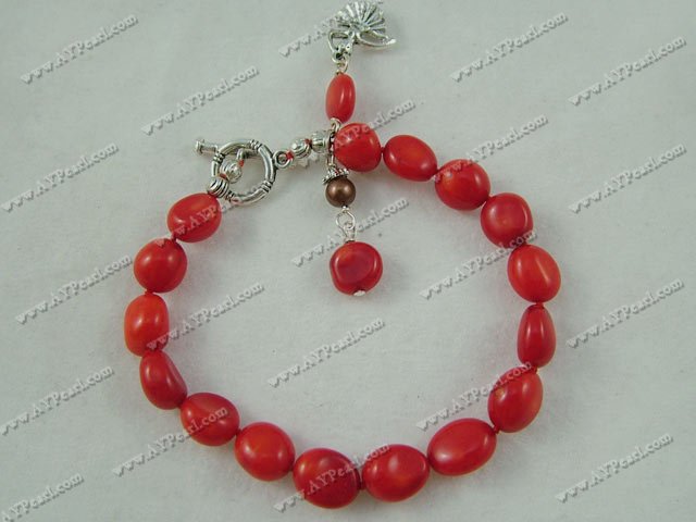 Coral Jewelry Wholesale-coral bracelet