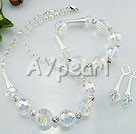 Wholesale Set Jewelry-manmade crystal set