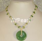 aventurine pearl necklace
