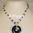 howlite pearl necklace