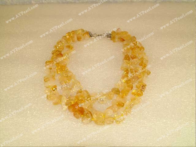 citrine necklace