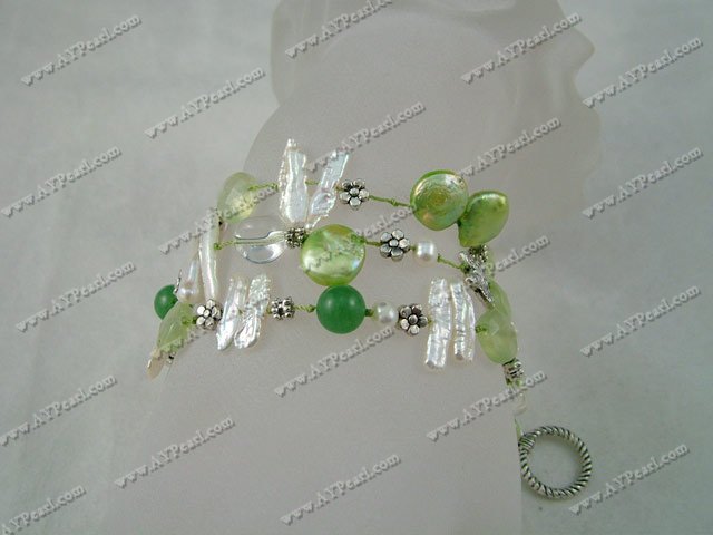 Bracelet de perles de cristal Biwa