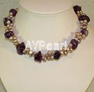 Amethyst necklace