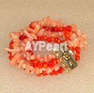 coral bracelet