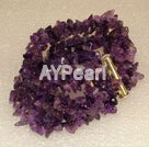 Amethyst bracelet