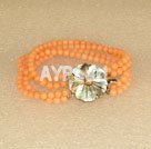 coral bracelet
