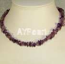 Amethyst necklace