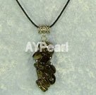 Smoky quartz necklace