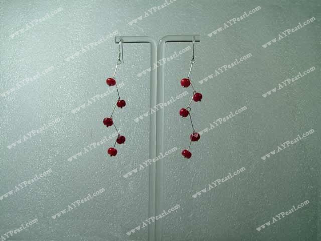 Coral Jewelry Wholesale-coral earring