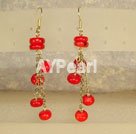 coral earring