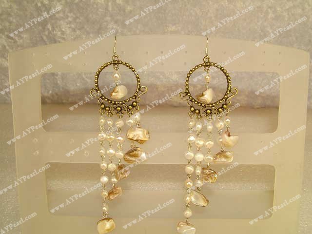 pearl earrings
