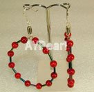 bloodstone earring