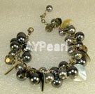 Wholesale Gemstone Bracelet-Austrian synthetic pearl bracelet