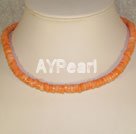 coral necklace