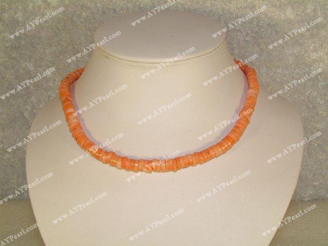 coral necklace