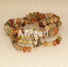 Wholesale rutilated quartz bracelet