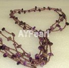 Amethyst necklace
