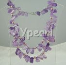 pearl amethyst necklace