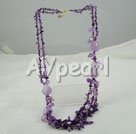 pearl amethyst necklace