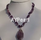 Amethyst necklace