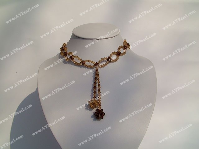 Wholesale Crystal Jewelry-crystal necklace