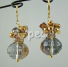 Wholesale earring-pearl crystal earrings