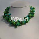 collier de turquoises avenurine