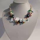 Wholesale Pearl Jewelry-SWOROVSKI crystal pearl necklace