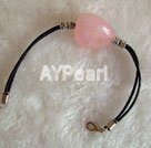 Rose quartz bracelet