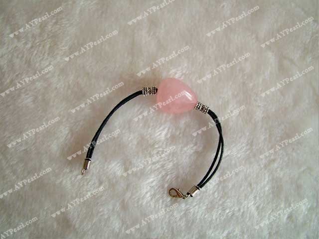 Rose quartz bracelet
