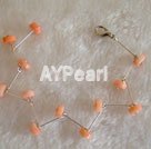 coral bracelet