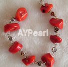 coral bracelet
