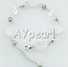 Wholesale Gemstone Bracelet-Rose quartz bracelet
