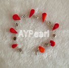 coral bracelet