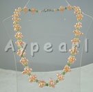 avenurine pearl necklace