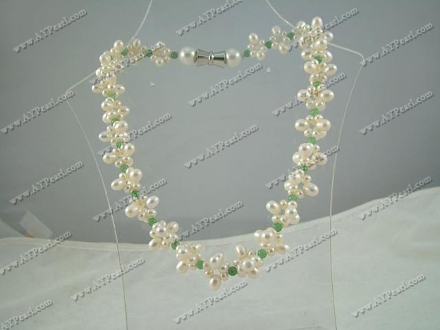 Aventurine μαργαριτάρι κολιέ
