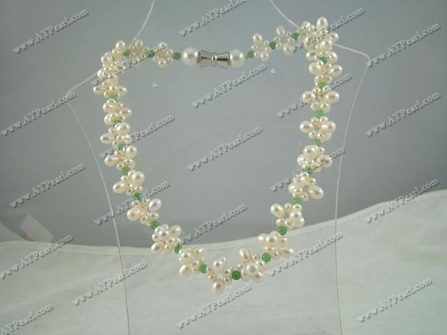 aventurine pearl necklace