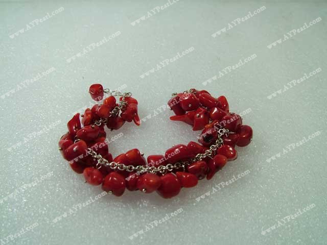 coral bracelet