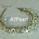 white crystal bracelet