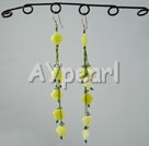 Wholesale Jewelry-lemon stone earrings