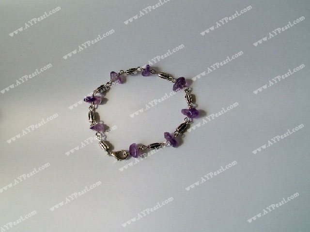 Ametyst armbånd