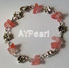 Wholesale Cherry quartz bracelet