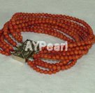 coral bracelet