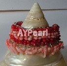 coral bracelet