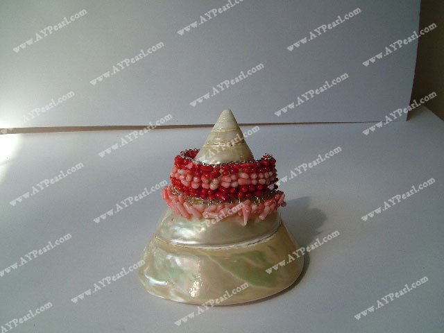 coral bracelet
